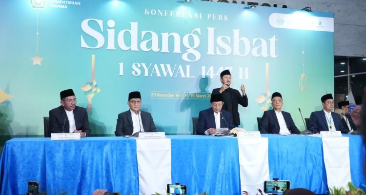 Sidang Isbat Tetapkan Idulfitri Serentak 21 Maret 2026, Pemerintah Tekankan Persatuan Umat