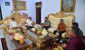 Silaturahmi Lebaran, Gubernur Gorontalo Perkuat Sinergi dengan Pemda Boalemo