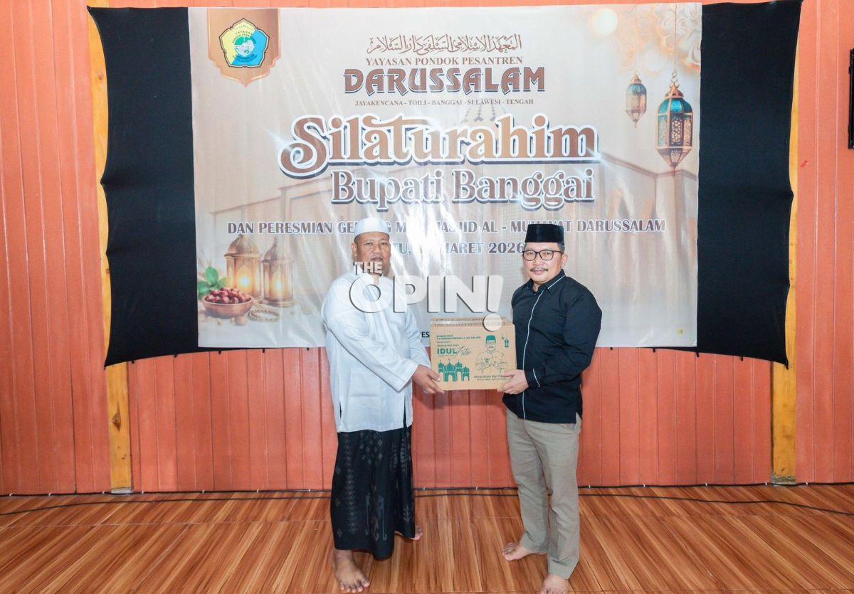 Resmikan MCK Ponpes Darussalam Toili, Bupati Banggai Soroti Pentingnya Sanitasi bagi Santri