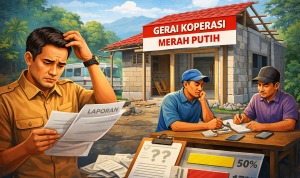 Laporan Pembangunan Gerai Koperasi Merah Putih di Parimo Masih Minim