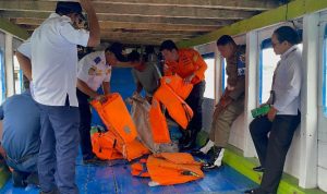Tim Angkutan Lebaran Temukan Kapal Tanpa Alat Keselamatan di Pelabuhan Balut