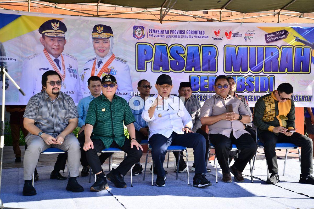 Jelang Hari Raya Ketupat, Pemprov Gorontalo Gelar Pasar Murah Kendalikan Inflasi