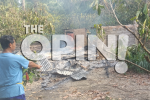 Rumah Warga di Sausu Gandasari Terbakar, Diduga Akibat Korsleting Listrik