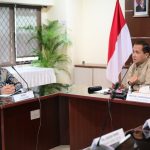 Bupati Parimo Bawa Data Infrastruktur Rusak dan 117 Ribu Warga Miskin ke Kementrans