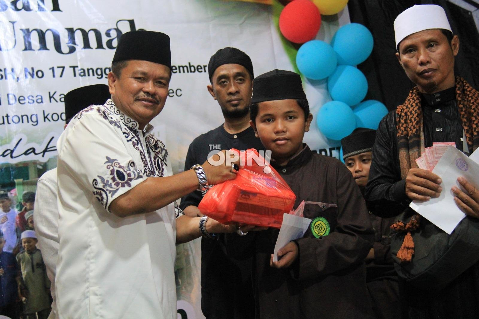 230 Anak Yatim Terima Santunan, Wabup Parimo Tekankan Pentingnya Kepedulian Sosial