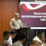 Latpraops Ketupat 2026, Polda Sulteng Tingkatkan Profesionalisme Personel Jelang Lebaran