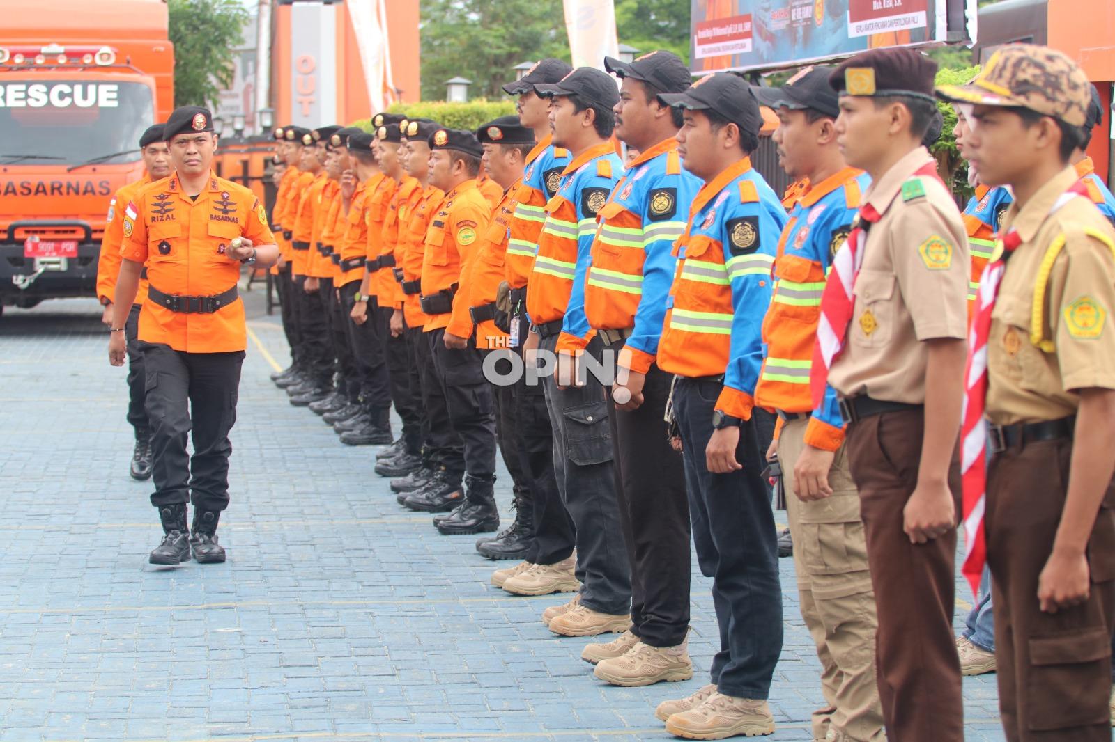 114 Personel Basarnas Palu Disiagakan Amankan Arus Mudik Lebaran 2026