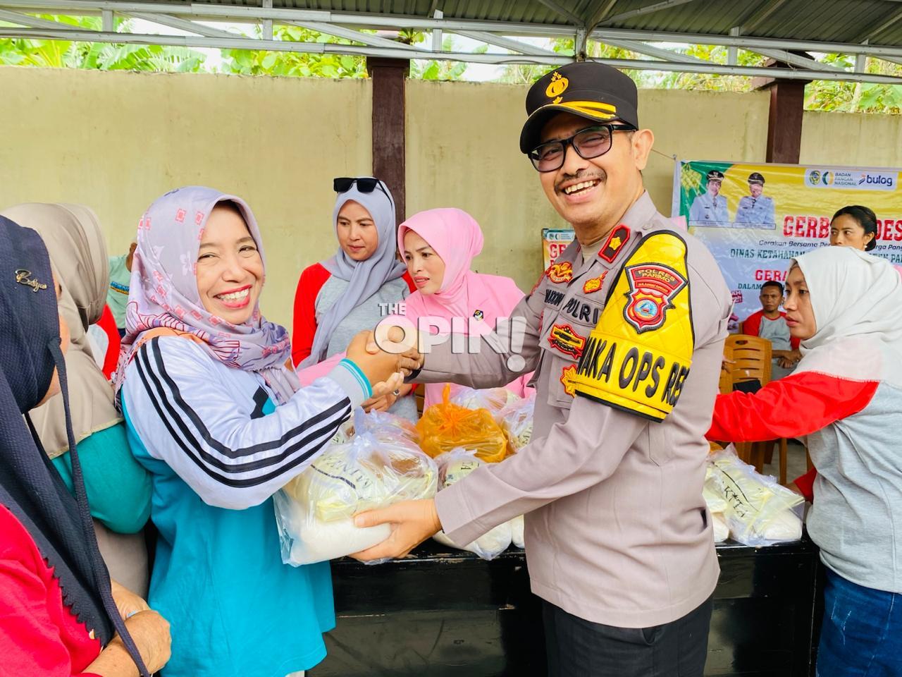Tekan Lonjakan Harga Jelang Idulfitri, Polres Parimo Gelar Gerakan Pangan Murah