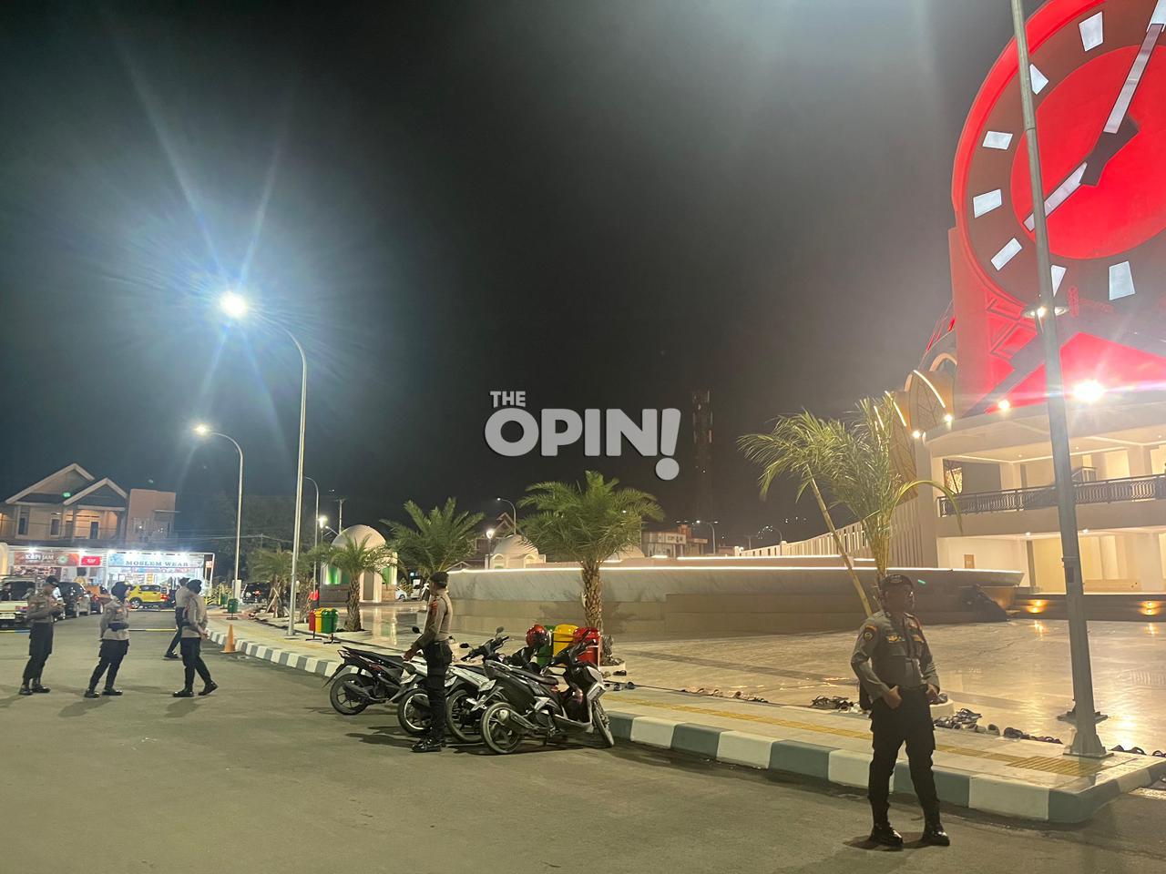 Patroli Ditingkatkan, Polisi Amankan Masjid dan Pusat Perbelanjaan di Palu Saat Ramadan