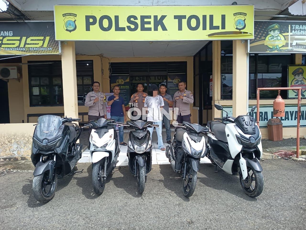 Sindikat Curanmor di Banggai Terbongkar, Pelaku Jual Motor Curian hingga Rp2,9 Juta