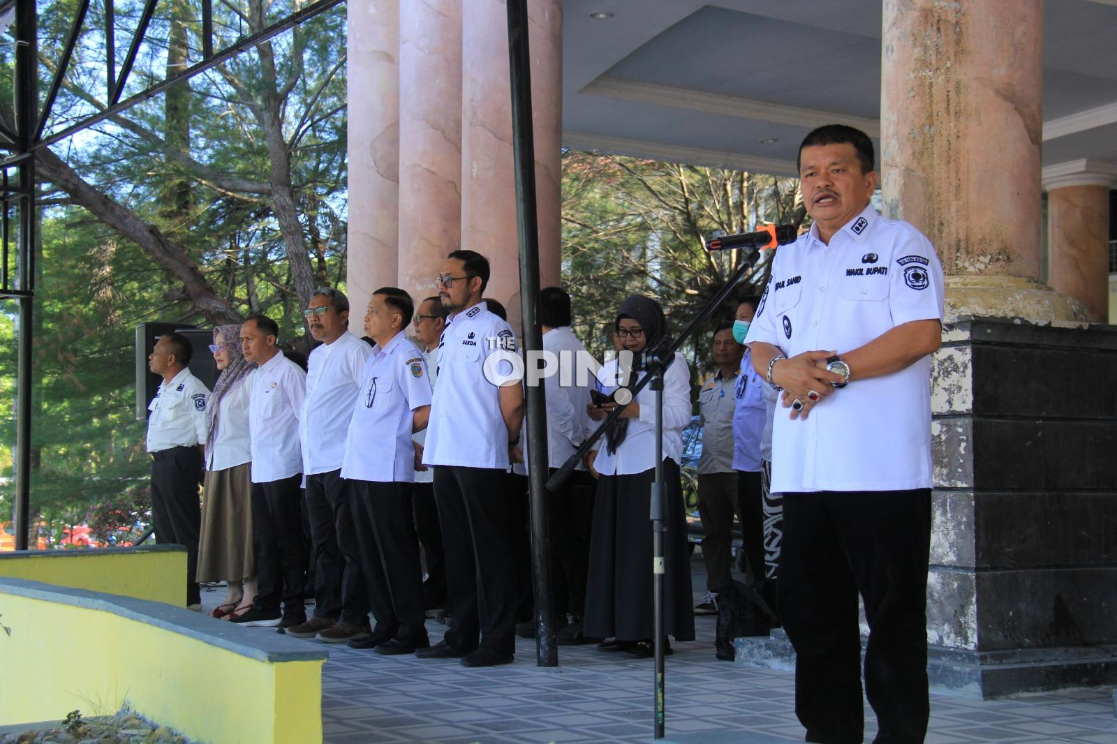 Hari Pertama Kerja Usai Lebaran, Wabup Parimo Soroti Pelayanan KTP Tanpa Birokrasi Berbelit