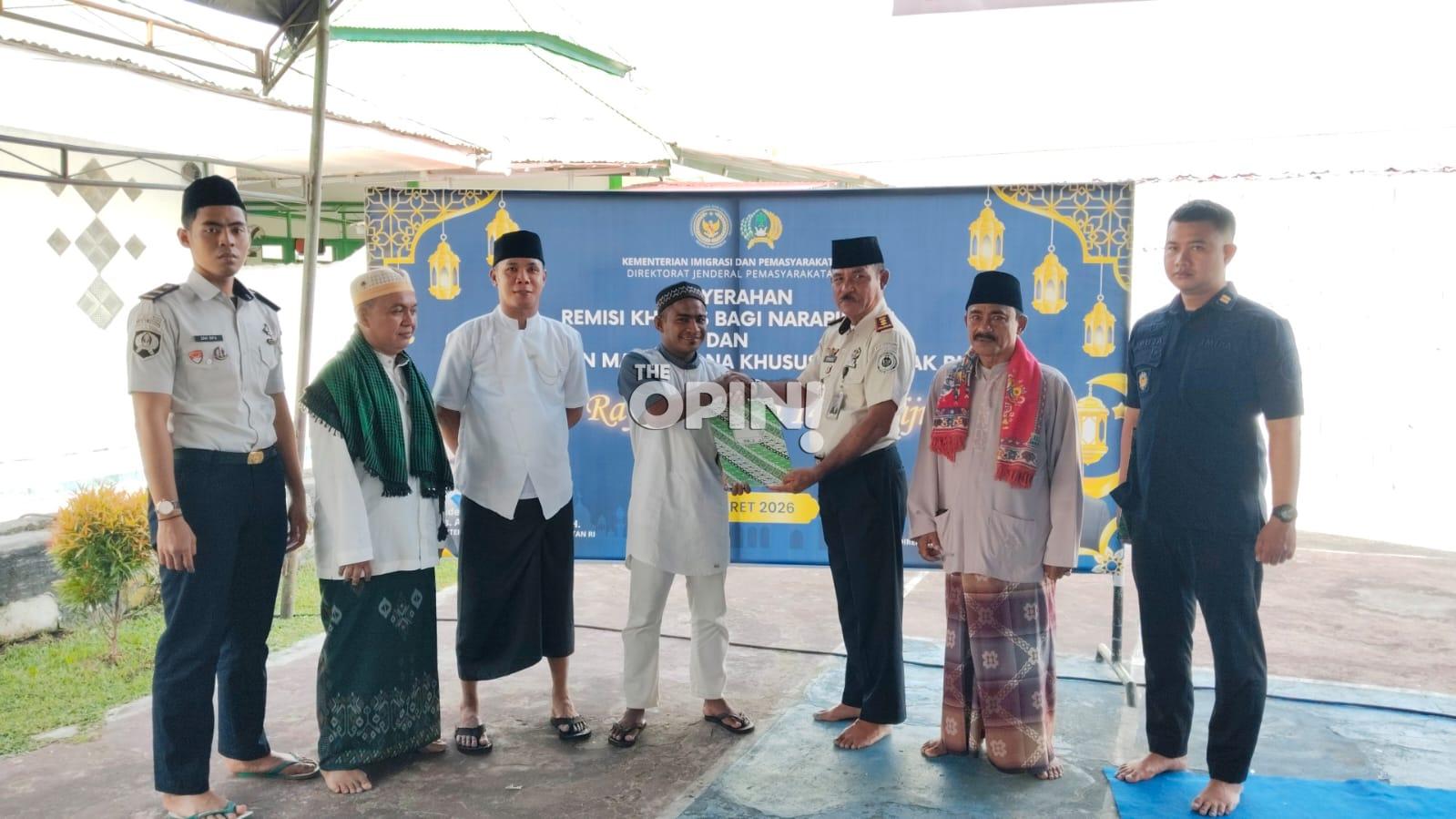 Remisi Idulfitri 2026, 224 Wabin Lapas Parigi Terima Pengurangan Hukuman