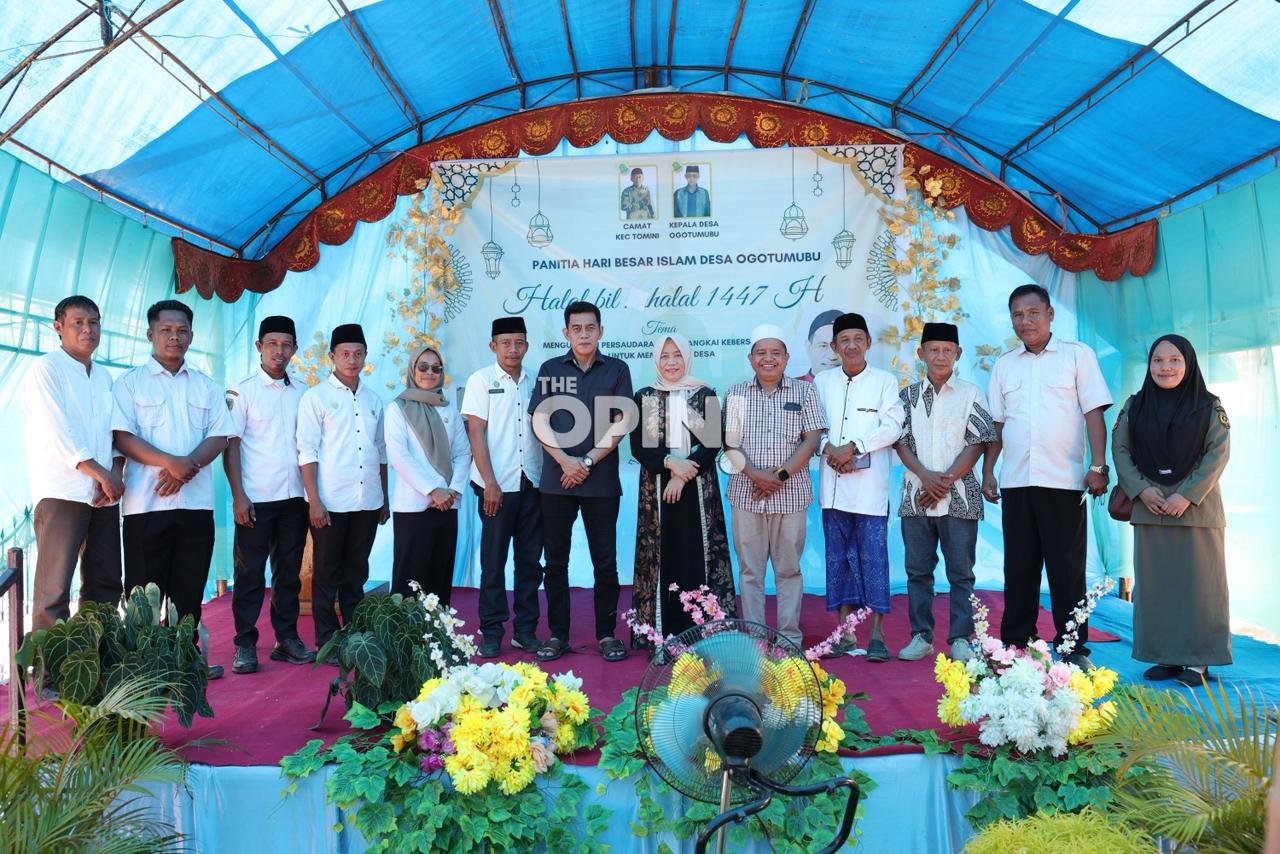Halal Bi Halal di Ogotumubu, Bupati Parimo Dorong Sinergi Warga Bangun Desa
