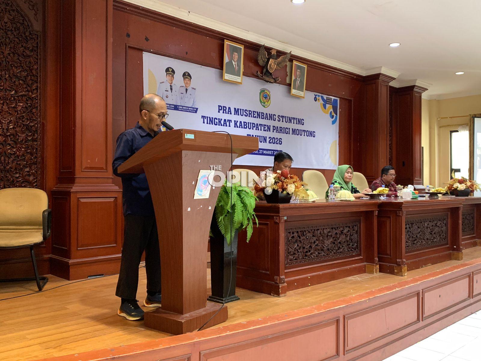 Bappelitbangda Parimo Gelar Pra Musrenbang, Fokus Percepatan Penurunan Stunting