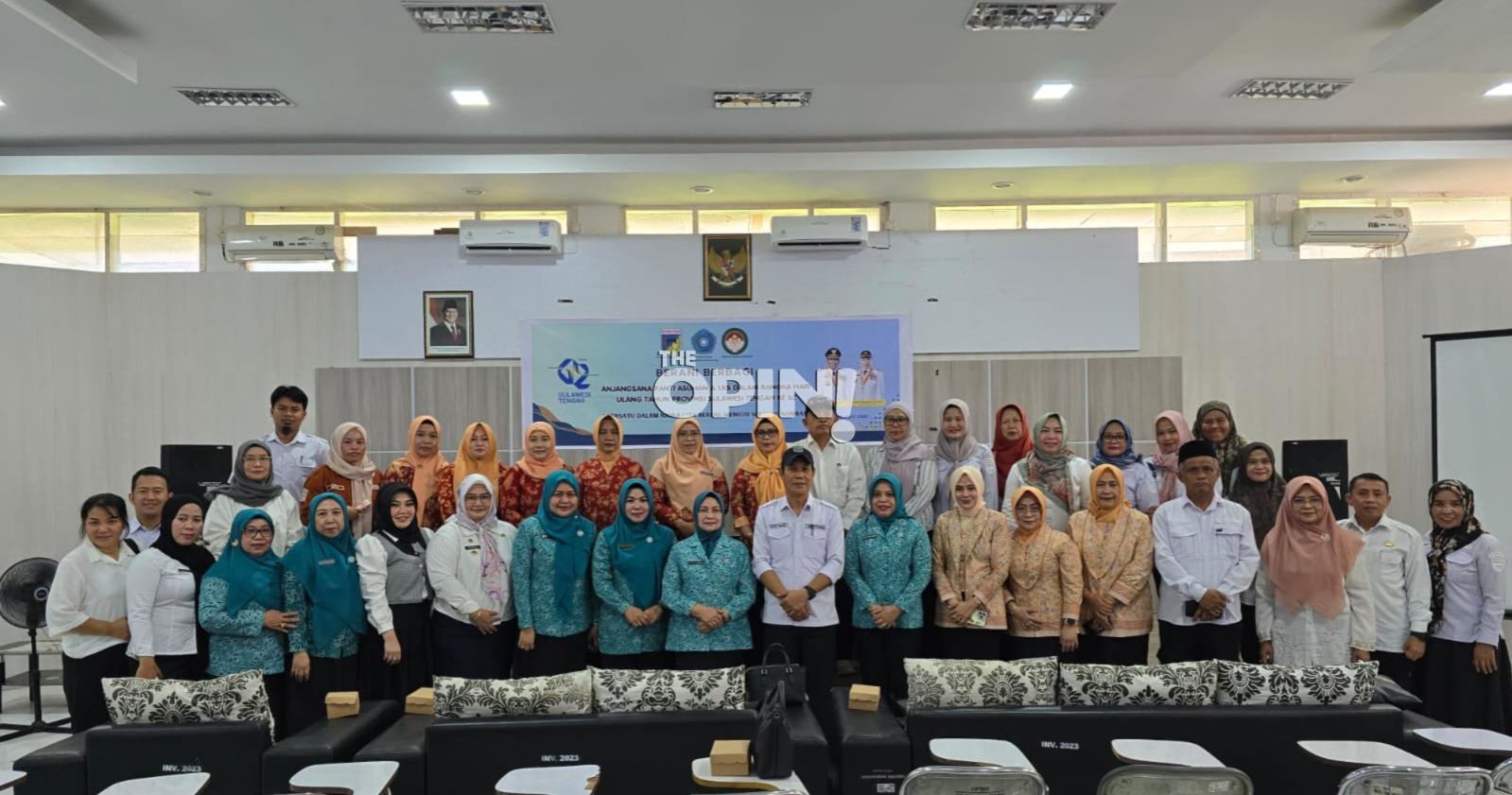 HUT ke-62 Sulteng, Dinsos Salurkan 314 Paket Bantuan ke Kelompok Rentan