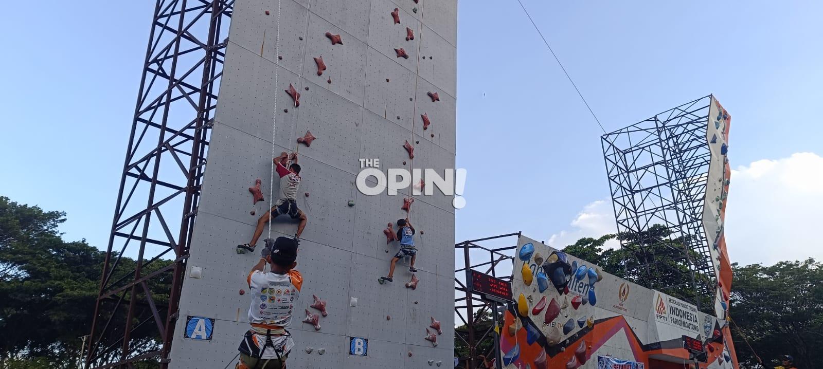 Sembilan Siswa Lolos, Seleksi Panjat Tebing O2SN Parimo Siapkan Bibit Atlet Muda