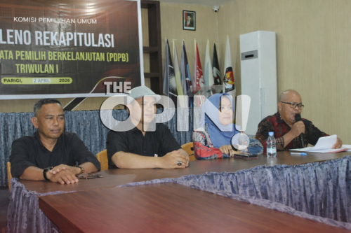 Jumlah Pemilih Parimo Bertambah 953 Jiwa di Awal 2026