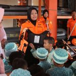 Belajar Keselamatan Sejak Dini, Siswa TK Aisyiyah Kunjungi Kantor Basarnas Palu