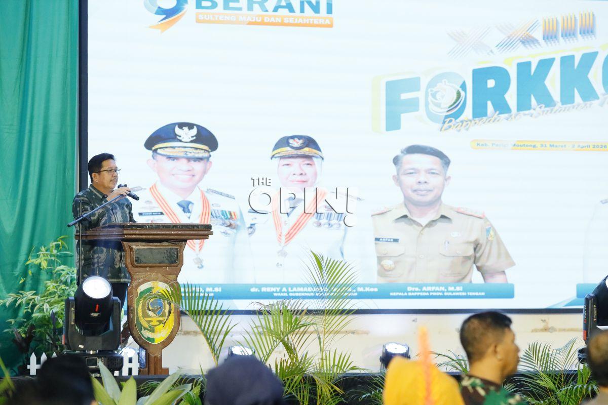 Forkkom Bappeda se-Sulteng di Parimo Tekankan Sinergi Pembangunan Daerah