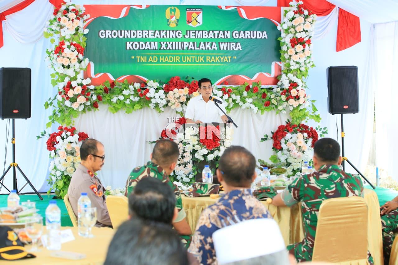 Bupati Parimo: Jembatan Garuda Simbol Konektivitas dan Sinergi Pembangunan