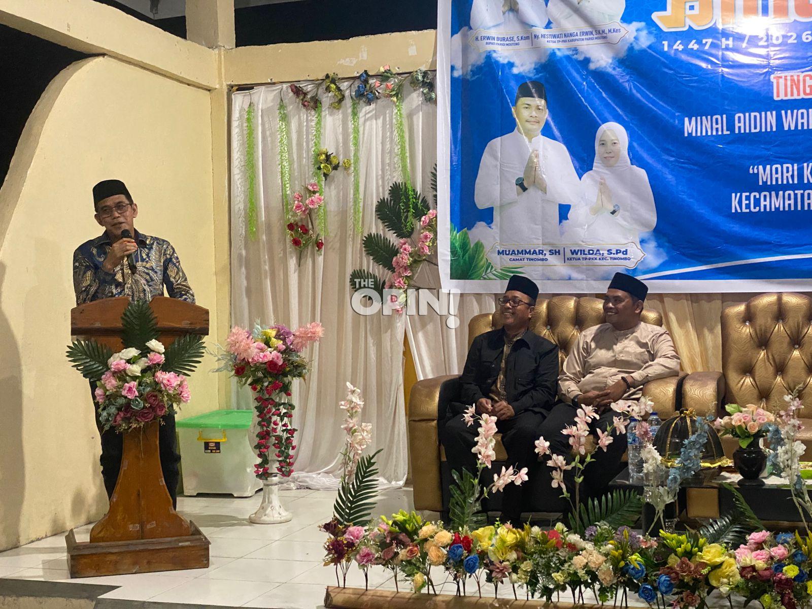 Bupati Erwin Ajak Warga Tinombo Perkuat Silaturahmi dan Dukung Pembangunan Desa