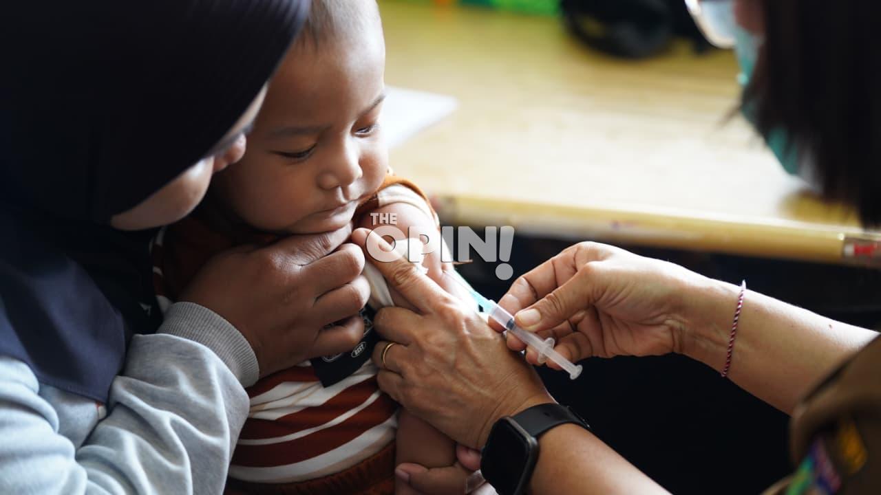 Status KLB Campak, Pemkot Palu Gencarkan Imunisasi Massal Balita