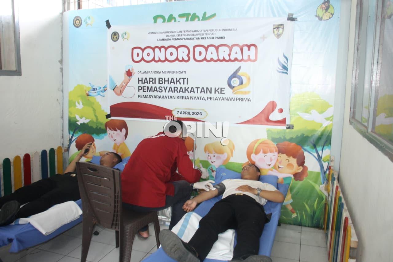 Target 9.000 Kantong Darah, PMI Perkuat Kolaborasi dengan Lapas Parigi