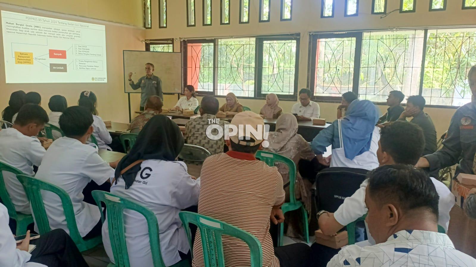 Cegah Pencemaran, DLH Parimo Wajibkan SPPG Kelola Limbah Sesuai Standar