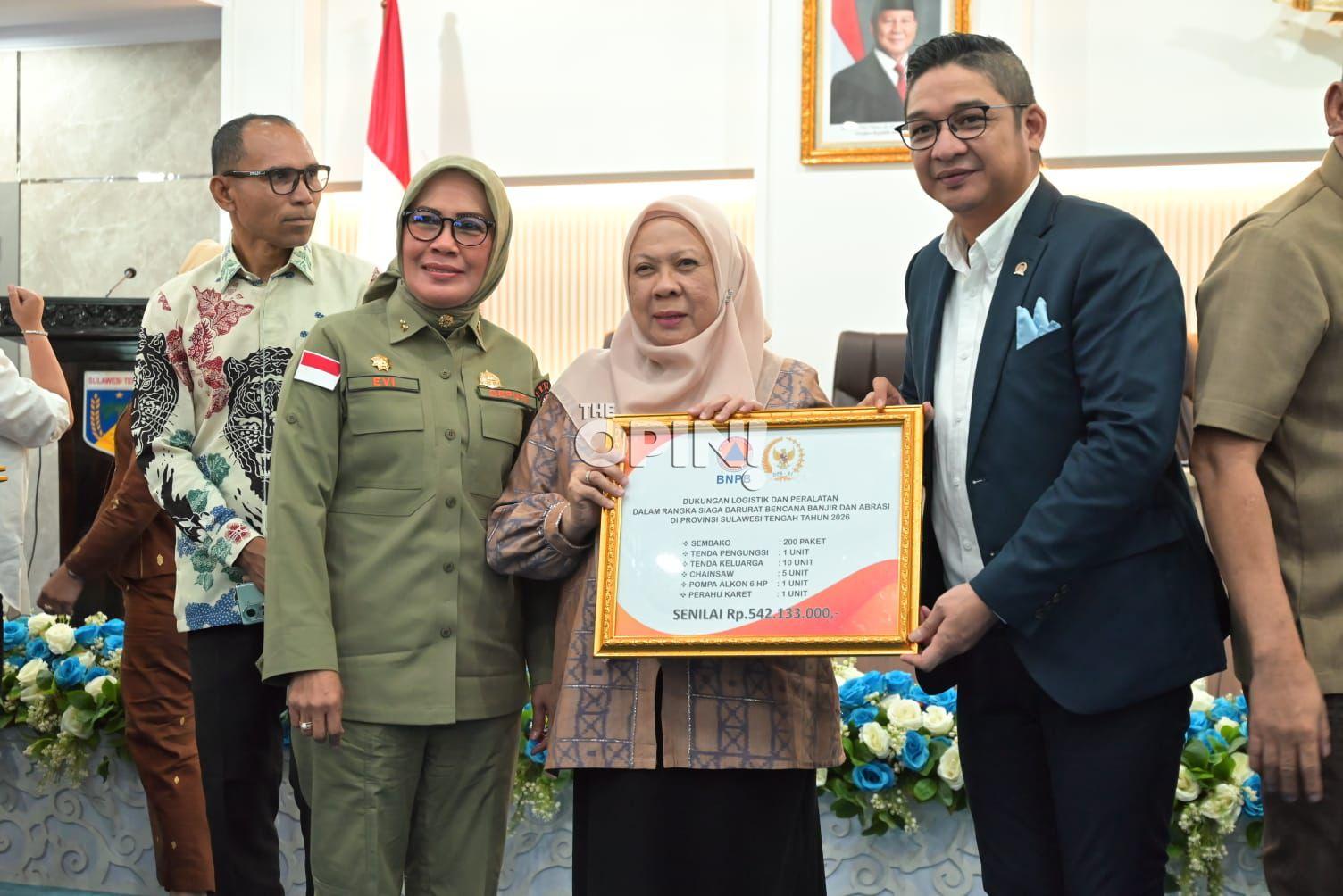 Wagub Sulteng Ingatkan Ancaman Bencana Saat Terima Kunker Komisi VIII DPR RI