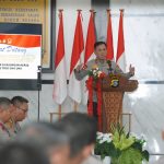 Tekankan Disiplin dan Keharmonisan, Kapolda Sulteng Kunjungi Polres Touna