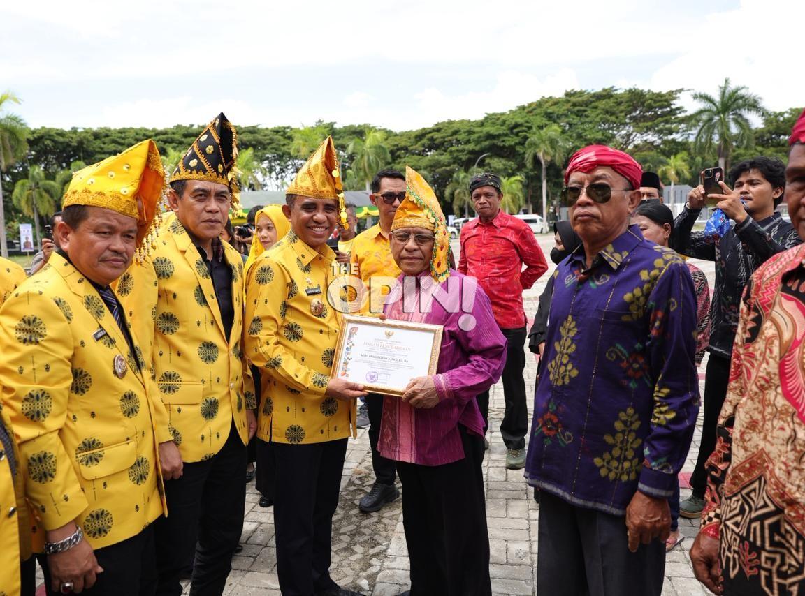 Tokoh Pemekaran Parimo Dapat Penghargaan, Awalunsyah: Bentuk Penghormatan Sejarah