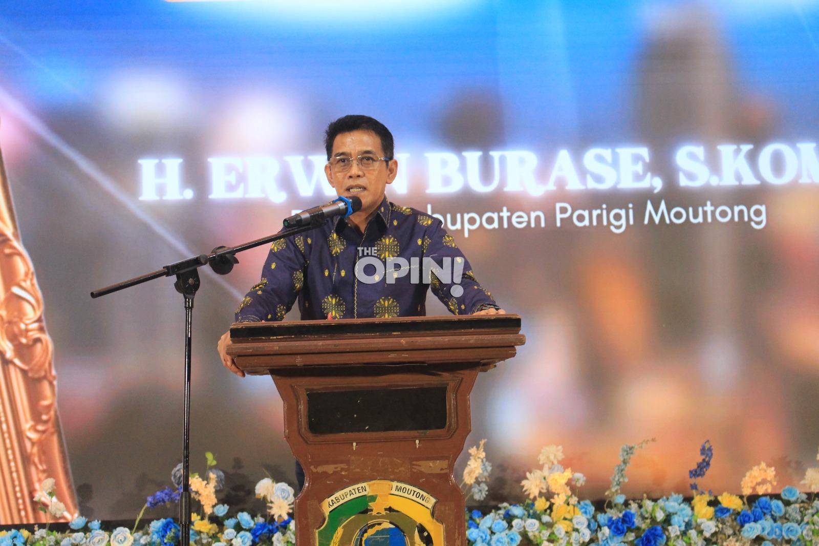 HUT ke-24 Parimo, Erwin Burase Tekankan Hilirisasi dan Investasi Daerah