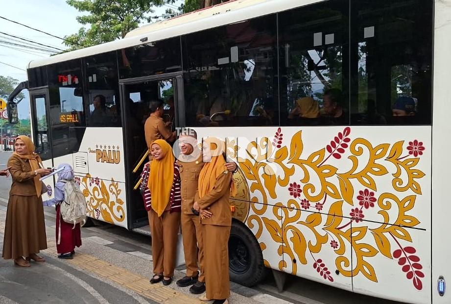 ASN Palu Wajib Naik Trans Palu, Kebijakan Baru Mulai Diterapkan