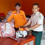 Rawan Bencana, BNPB Perkuat BPBD Parimo dengan Bantuan Logistik