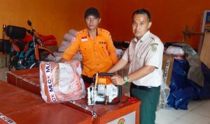 Rawan Bencana, BNPB Perkuat BPBD Parimo dengan Bantuan Logistik Rawan Bencana, BNPB Perkuat BPBD Parimo dengan Bantuan Logistik
