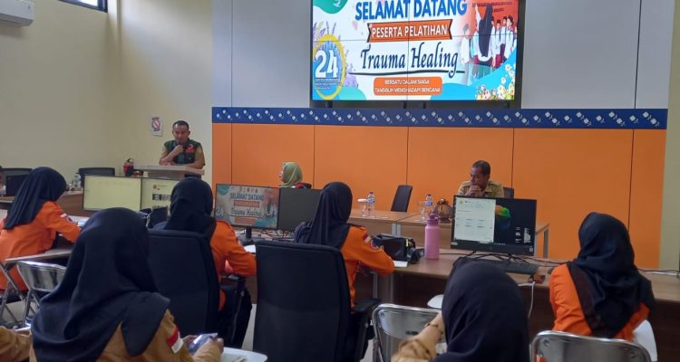 BPBD Parimo Gelar Pelatihan Trauma Healing, Fokus pada Personel Perempuan