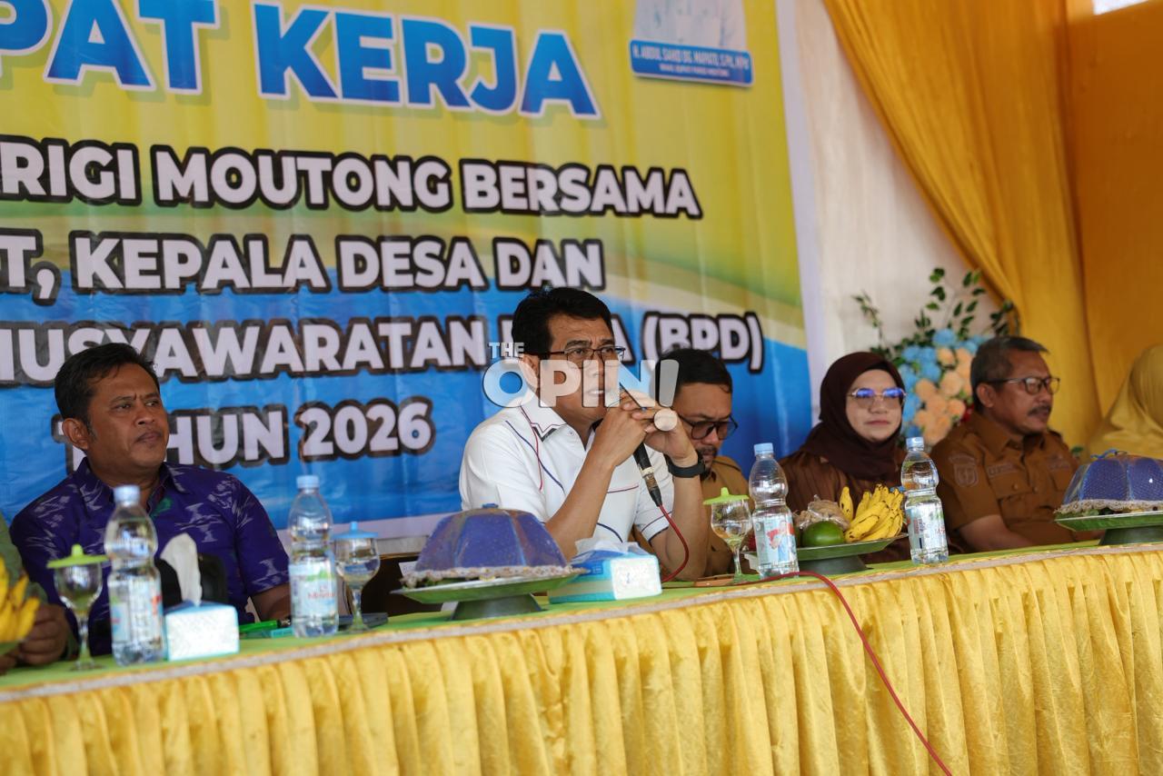 Raker di Moutong, Bupati Parimo Tegaskan Program Pembangunan Harus Tepat Sasaran