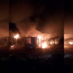 Diduga Korsleting Listrik, Rumah Petani di Parimo Hangus Terbakar Dini Hari