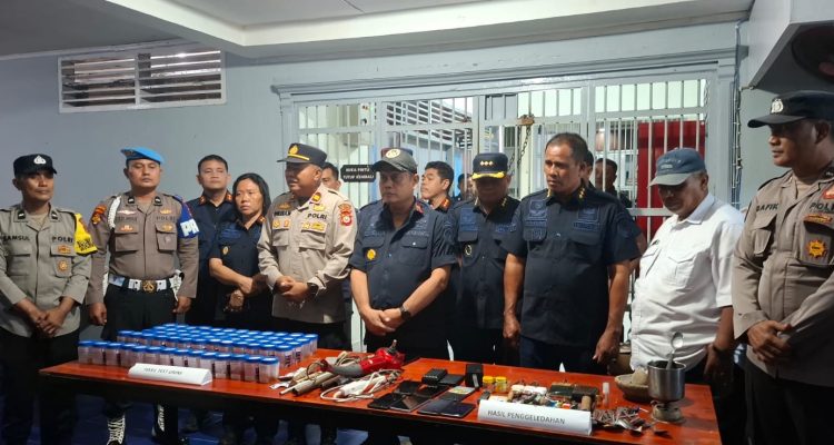 12 Wabin Lapas Parigi Positif Narkoba Saat Razia Gabungan