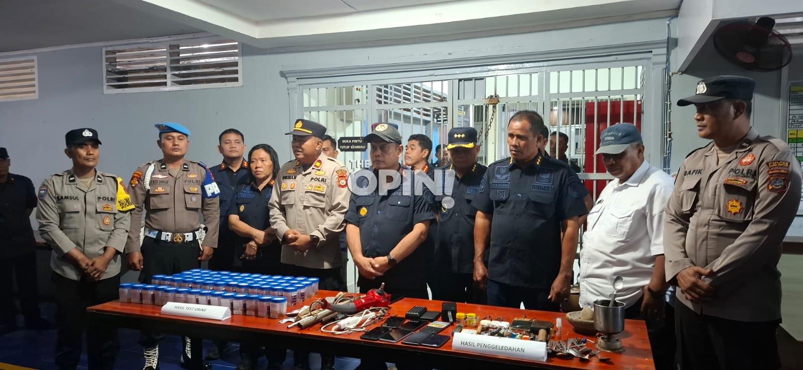 12 Wabin Lapas Parigi Positif Narkoba Saat Razia Gabungan