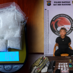 Pengedar 10,42 Gram Sabu di Banggai Terancam Hukuman Berat