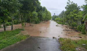 Banjir Kembali Rendam Dua Kecamatan di Parimo, 132 KK Terdampak Banjir Kembali Rendam Dua Kecamatan di Parimo, 132 KK Terdampak
