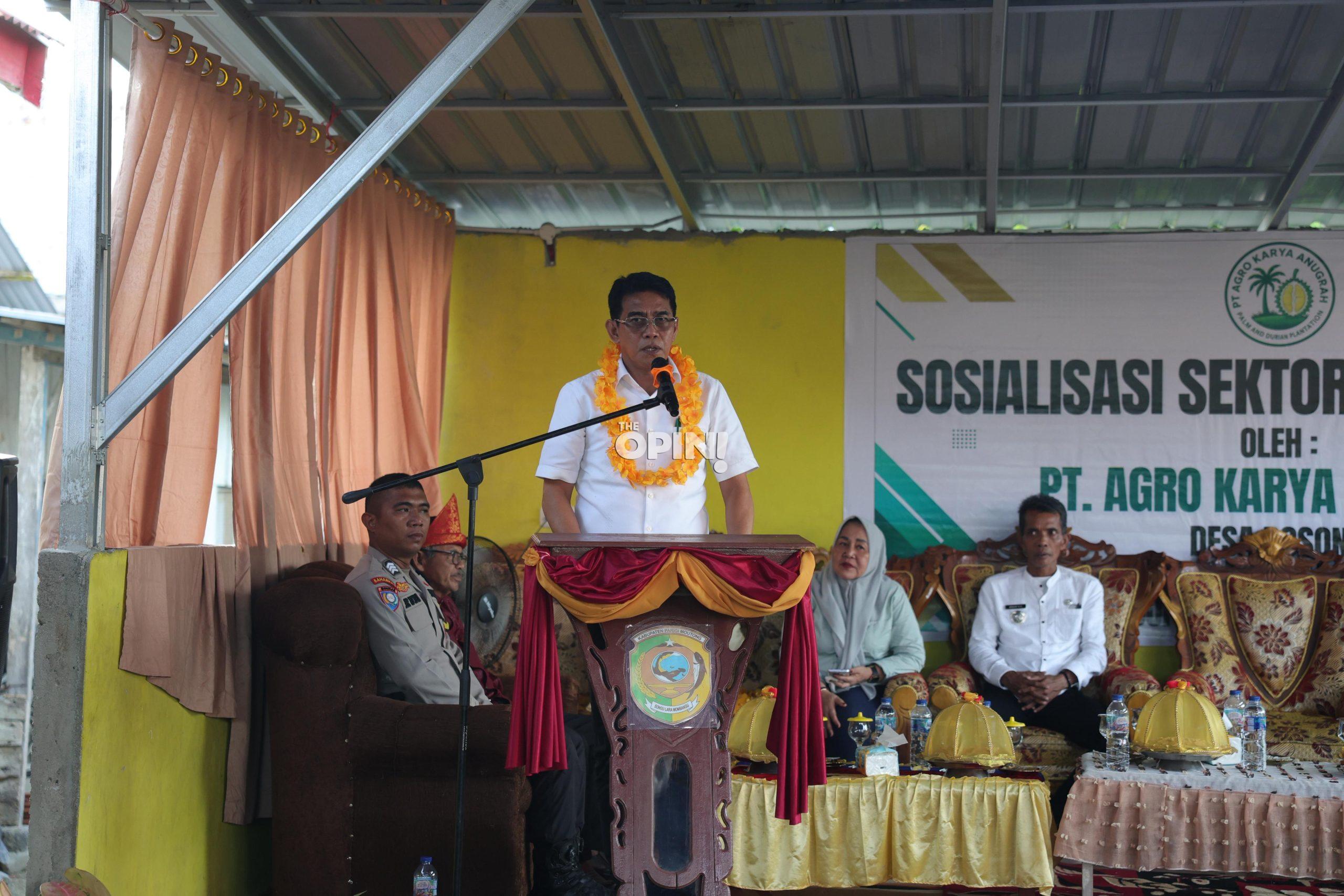 Warga Posona Minta Tak Ada Izin Tambang, Bupati Parimo: Saya Sepakat