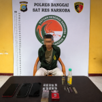 Polres Banggai Amankan Pria 56 Tahun, Sita 10 Sachet Sabu