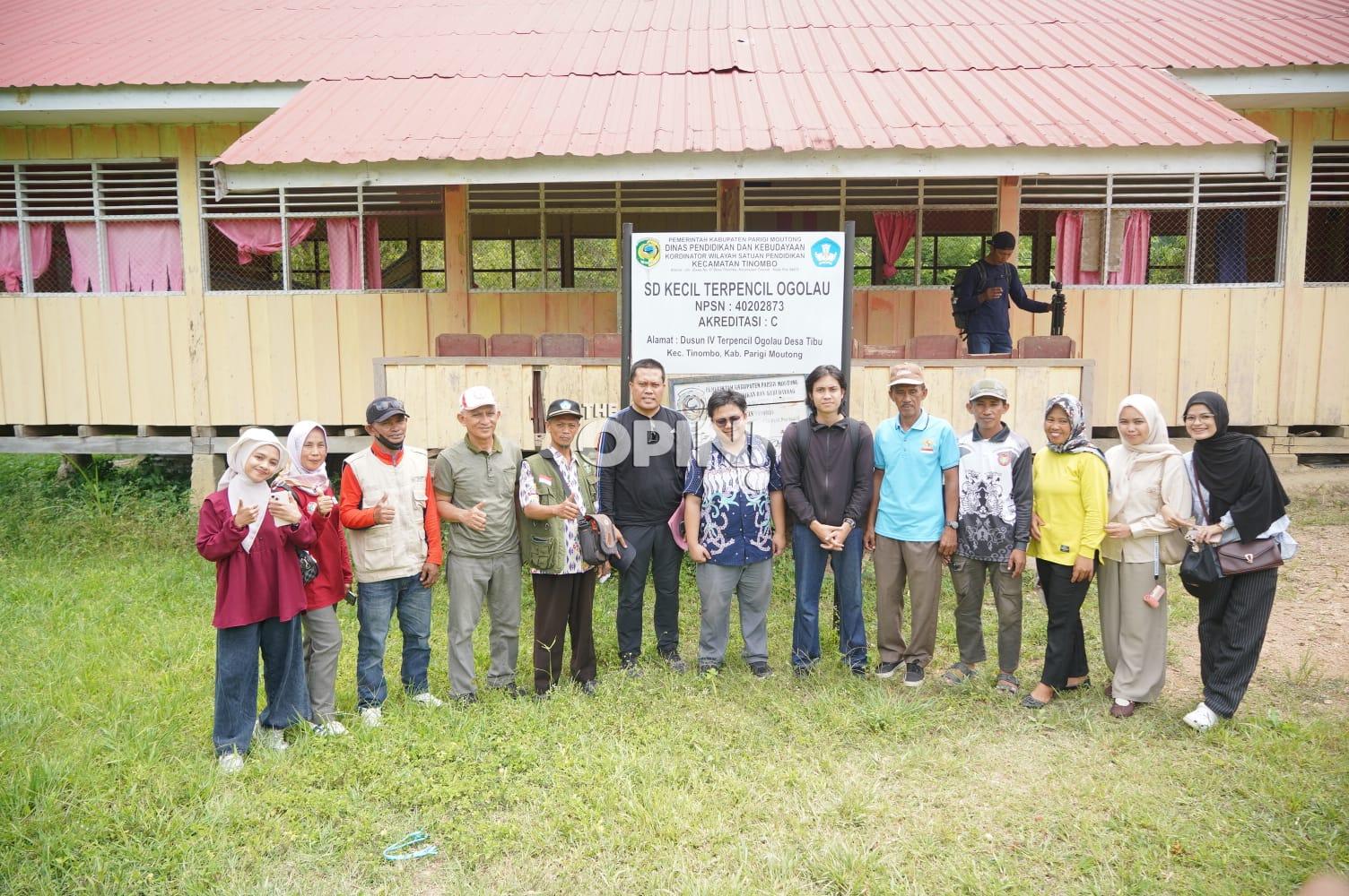 Tim Kemendikdasmen Verifikasi Langsung Kondisi SDK Terpencil Ogolau di Parimo
