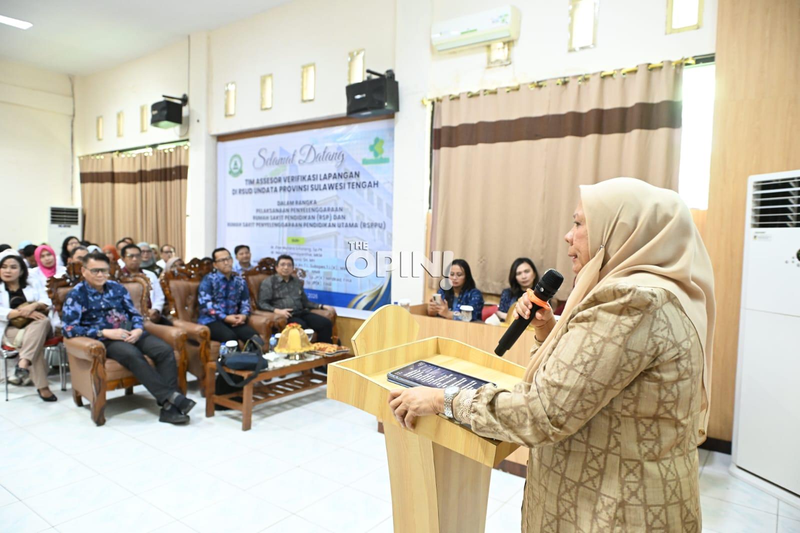 Menuju Rumah Sakit Internasional, RSUD Undata Perkuat Layanan dan Pendidikan Dokter Spesialis