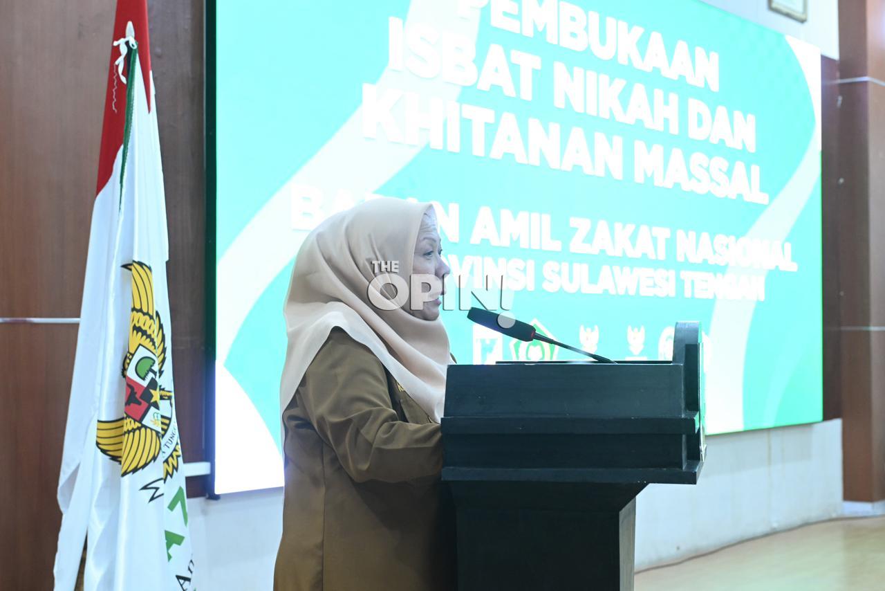 Hadiri Isbat Nikah Massal, Wagub Sulteng Tekankan Pentingnya Legalitas Keluarga