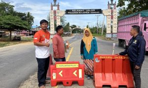 Cegah Penyakit Menular, DISPKH Parimo Operasikan Pos Lalu Lintas Hewan