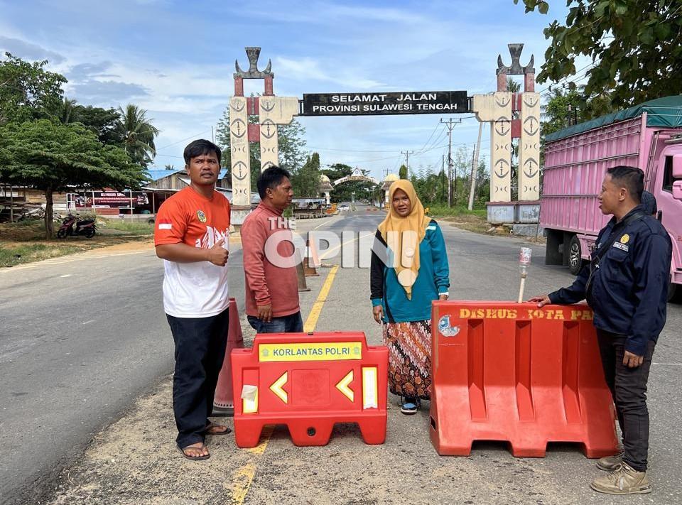 Cegah Penyakit Menular, DISPKH Parimo Operasikan Pos Lalu Lintas Hewan
