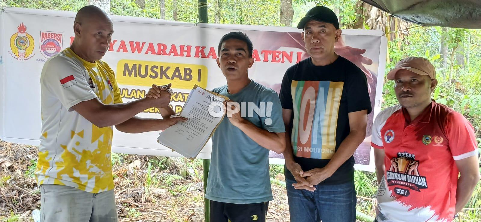 Abdul Gafur Terpilih Aklamasi Pimpin Pabersi Parimo Periode 2026–2030